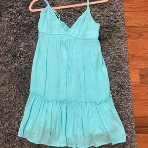 Garage Blue Babydoll Dress